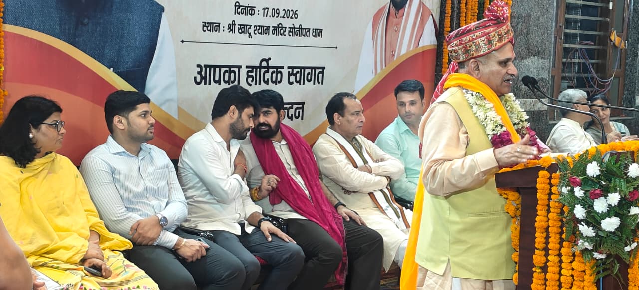 Sonipat: 'Seva Sankalp Abhiyan'—from cow service to conveying the message of service to students.