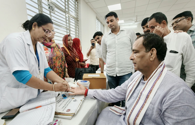 Sonipat: 20 departments facilitated access to scheme benefits for eligible individuals at the Seva Setu camp.