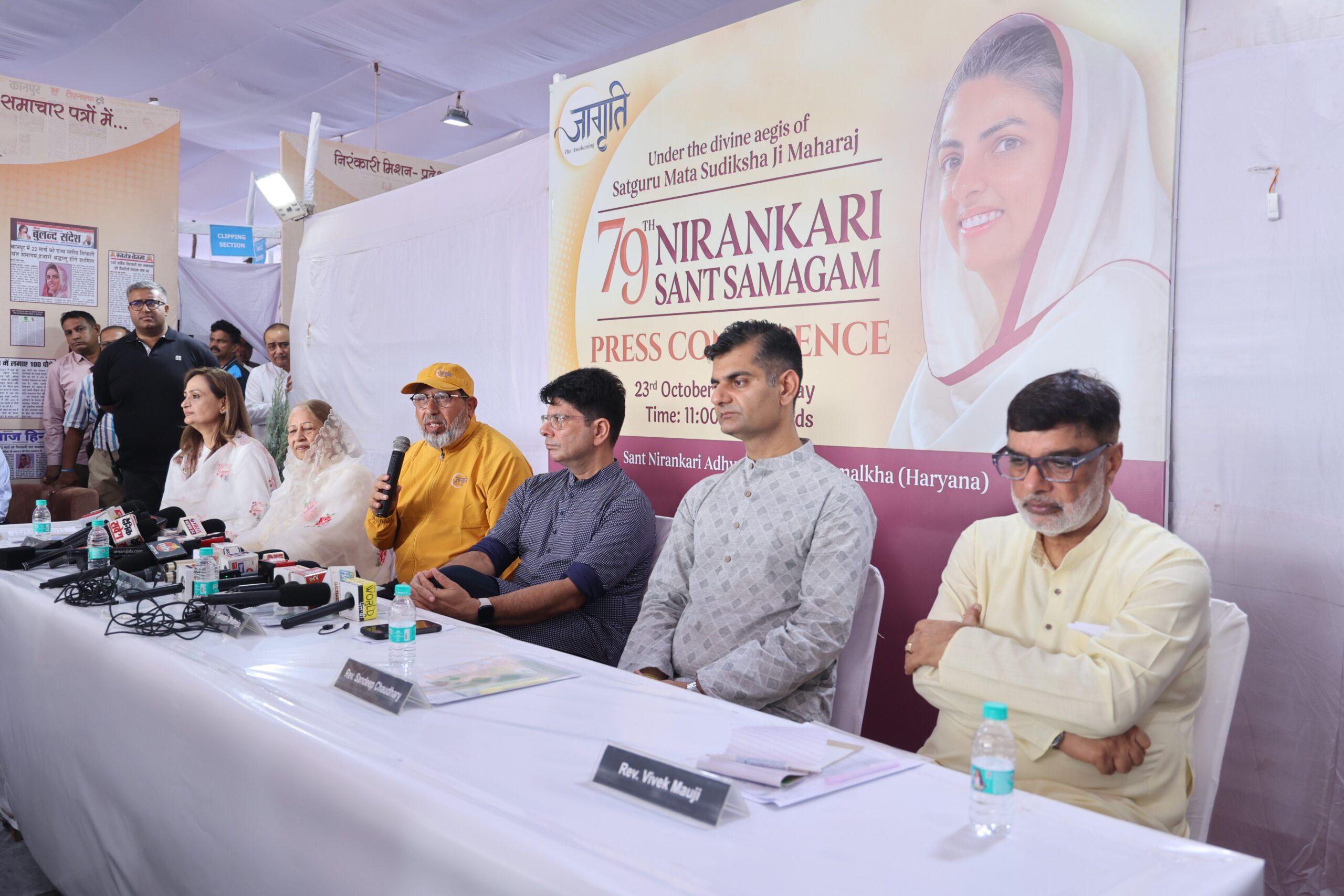 Samalkha illuminated by spiritual awakening; message of love and human unity resonates at the Nirankari Sant Samagam: Satguru Mata Sudiksha Ji Maharaj
