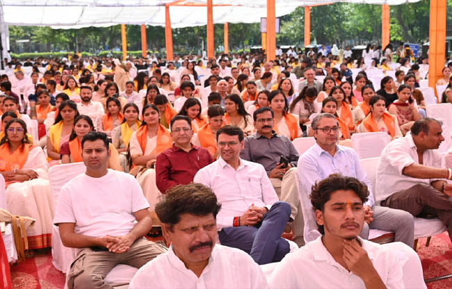 Sonipat: An harmonious society will be built based on the ideals of Maharishi Valmiki: Dr. Arvind Sharma