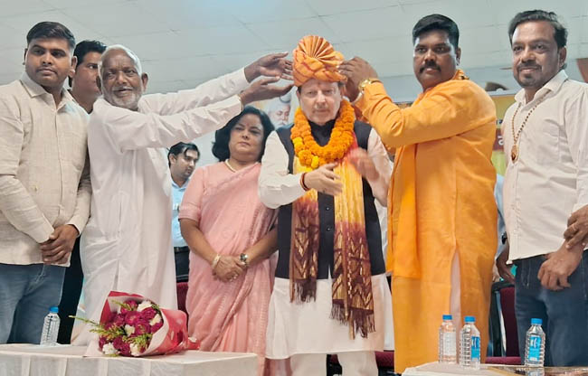Sonipat: An harmonious society will be built based on the ideals of Maharishi Valmiki: Dr. Arvind Sharma