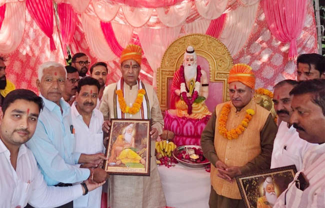 Sonipat: An harmonious society will be built based on the ideals of Maharishi Valmiki: Dr. Arvind Sharma